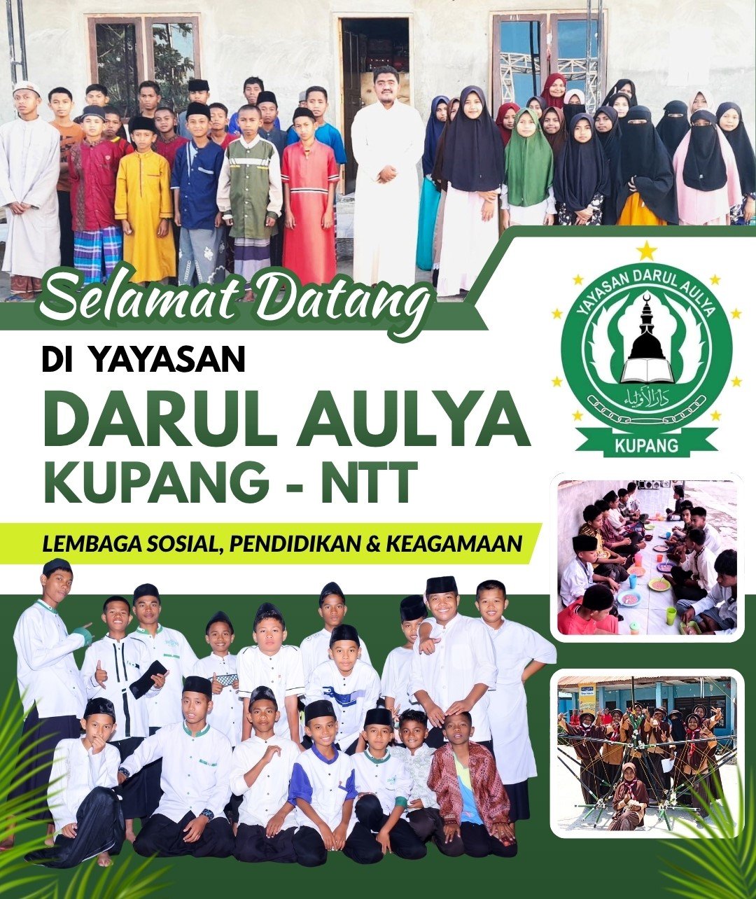 Kondisi Santri Darul Aulya Kupang